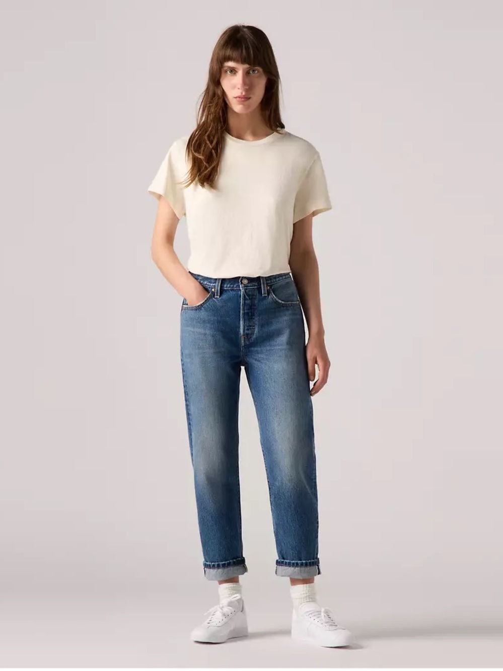 Levi’s 501® Original Cropped Selvedge Women's Jeans